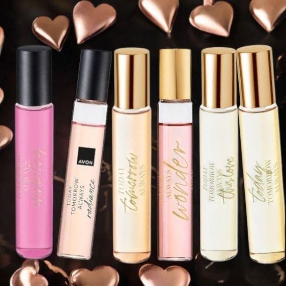Набор мини-ароматов к Дню влюбленных для Нее Avon,10 мл (в подарочном пакетике)