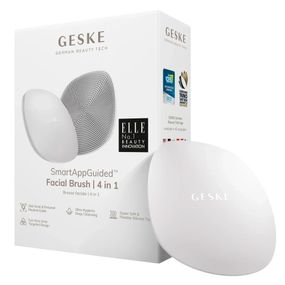 Щітка для обличчя GESKE Facial Brush 4в1 white, Біілий