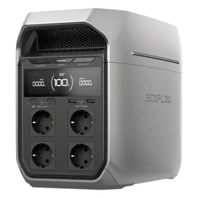 Портативна зарядна станція EcoFlow DELTA 3 Plus (ємність 1024 Вт·ч), 4000 циклів, потужність 1800 Вт (пікова 3600 Вт), 398*200*284