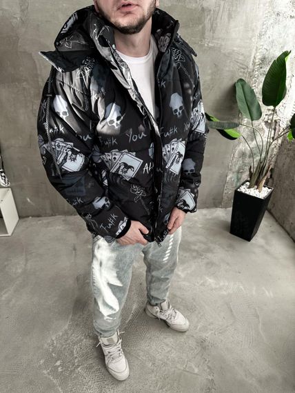 Куртка зимова зі знімним капюшоном