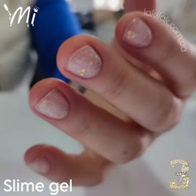 Гель для наращивания Mi SLIME №3 Builder Gel (фиолетовый) 30мл