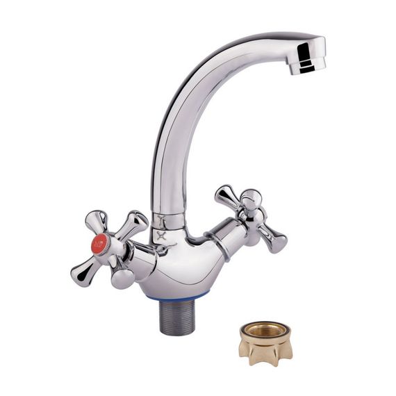 Змішувач для кухні Lidz (CRM) -30 21 271 02 | Зображення 1