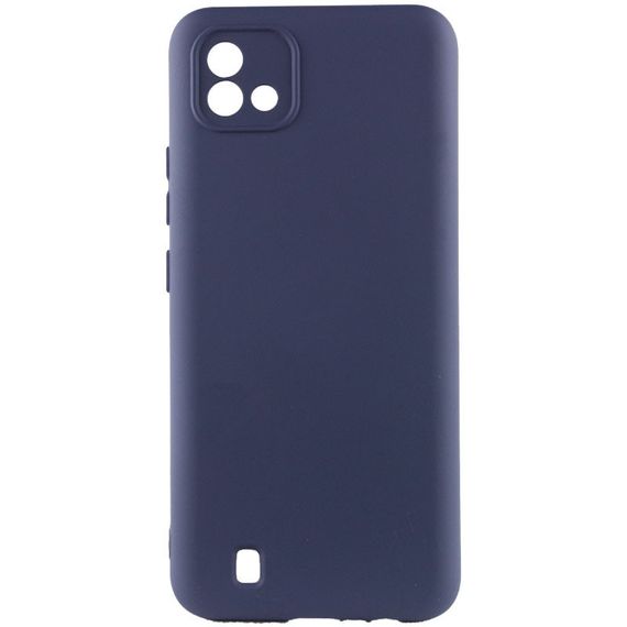 Чохол Silicone Cover Lakshmi Full Camera (A) для Realme C11 (2021) Синій / Midnight Blue