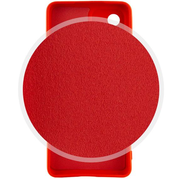 Чехол Silicone Cover Lakshmi Full Camera (A) для Xiaomi Redmi 12 Full camera, Червоний / Red, ТПУ (термопластичний поліуретан) | Зображення 2
