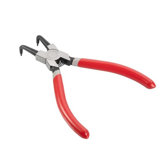 Щипці для стопорных кілець, вигнуті на стискання INTERTOOL HT-7006 | Зображення 1