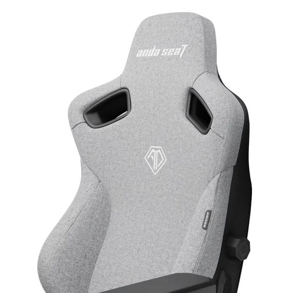 Крісло ігрове Anda Seat Kaiser 3 Fabric Size L Grey (AD12YDC-L-01-G-PV/F) | Зображення 4