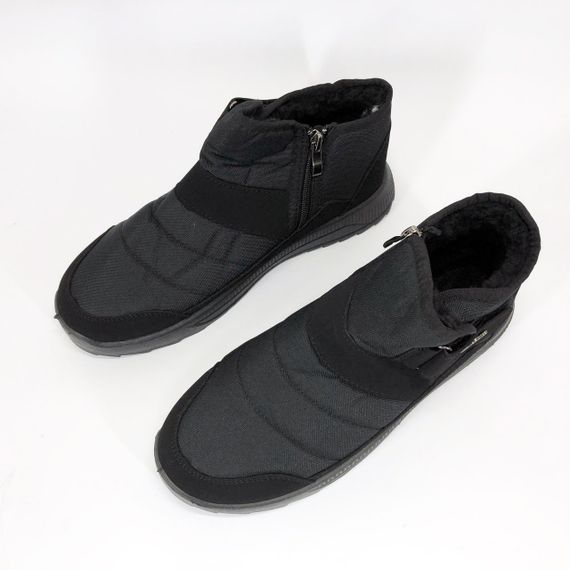 Зимние теплые тактические кроссовки 41р 26, 5см, Мужские кроссовки на зиму водоотталкивающий текстиль YI-77 | Зображення 4