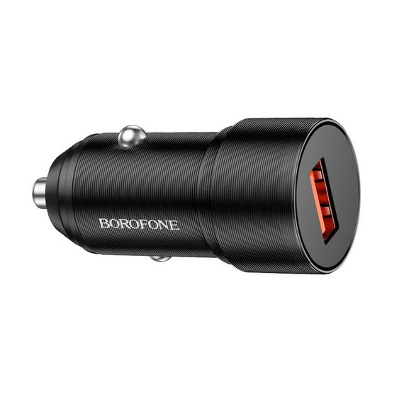 АЗУ BOROFONE BZ19A 1хUSB, 2.4A, QC3.0, Black, Box | Зображення 2