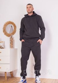 Спортивный костюм цвет темно-серый размеры S, XL, M, 3XL, XXL FI_004536