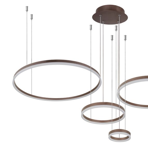 Люстра потолочная подвесная для холла  BR-926S/4 LED 120W*2 BR | Зображення 3