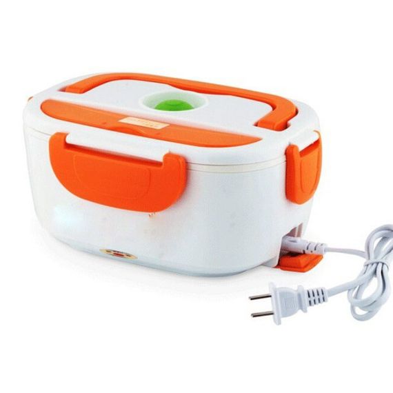 Пластикові контейнери для їжі багаторазові Lunch Heater 220 V, Ланчбокс з підігрівом від мережі TQ-81 | Зображення 1