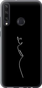 Чехол на Huawei Y6p Силуэт1 "4590u-1952-17620"