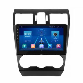 Штатна магнітола Lesko для Subaru Forester IV Рестайлинг 2015-2016 екран 9" 6/128Gb 4G Wi-Fi GPS Top Субару