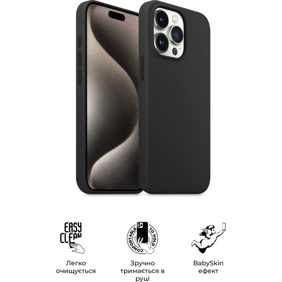 Чохол до мобільного телефона Armorstandart ICON2 Case Apple iPhone 15 Pro Max Black (ARM70528) | Зображення 2