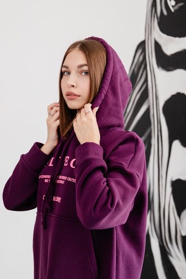 Худі для жінок Носи своє 48 Фіолетовий (p-15275-174780) | Зображення 8