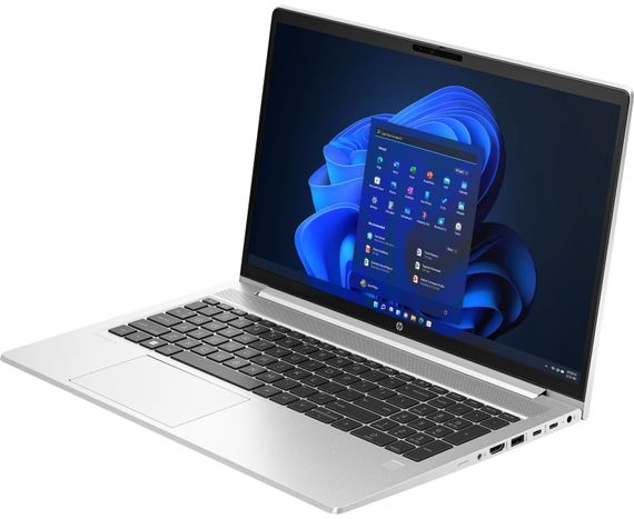 Ноутбук HP Probook 450-G10 15.6' FHD IPS AG, Intel i7-1355U, 16GB, F512GB, NVD2050-4, DOS, сріблястий (8A561EA) | Зображення 1