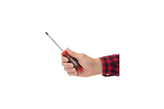 Отвертка Intertool - PH2 x 100 мм Storm (VT-3420) | Зображення 3