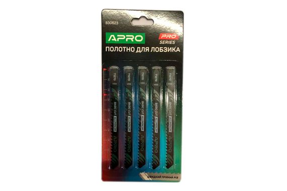 Полотно пильное для лобзика Apro - T127D 100 x 3мм металл (5шт)