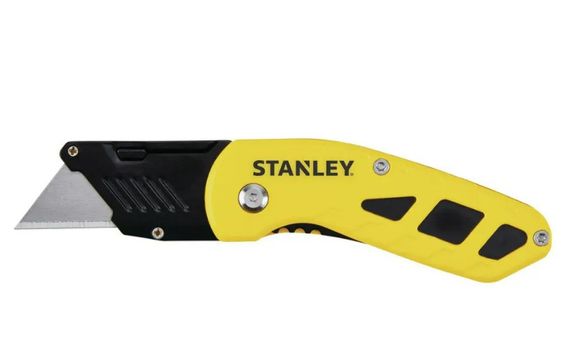Ніж Stanley складаний з фіксованим лезом для оздоблювальних робіт, довжина ножа 160 мм (STHT10424-0)