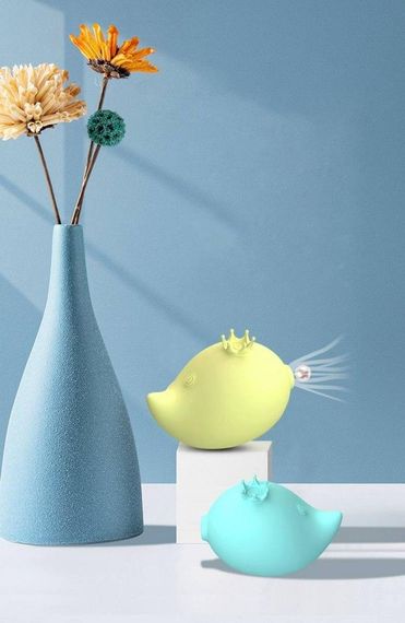 Вакуумний стимулятор клітора з вібрацією Rachel, жовтий sexstyle | Зображення 9