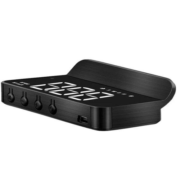 Спіметр бортовий проєкційний HUD-M1 Білий, Білий проєкційний дисплей на лобове скло, цифровий | Зображення 4