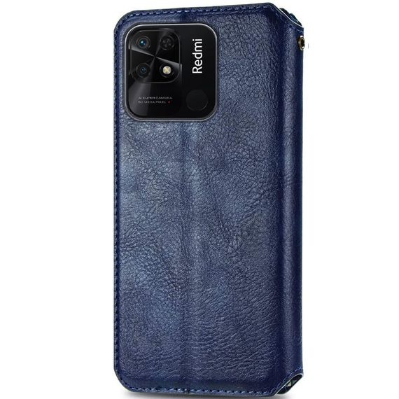 Шкіряний чохол-книжка GETMAN Cubic (PU) для Xiaomi Redmi 10C | Зображення 1