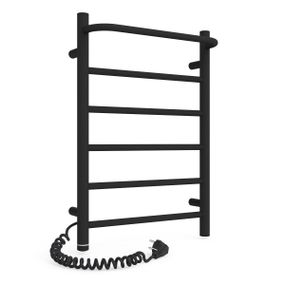 Електрична рушникосушарка Laris Зебра Прайм ЧФ (Ч) 6 400 х 600 Е (підкл. зліва) S3