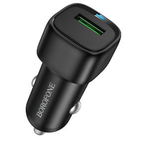 АЗП Borofone BZ34 Cloud QC3.0 18W (1USB-A) Black