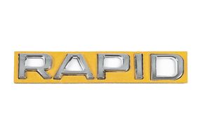 Напис Rapid (130 мм на 22мм) для Skoda Rapid 2012-2019 рр