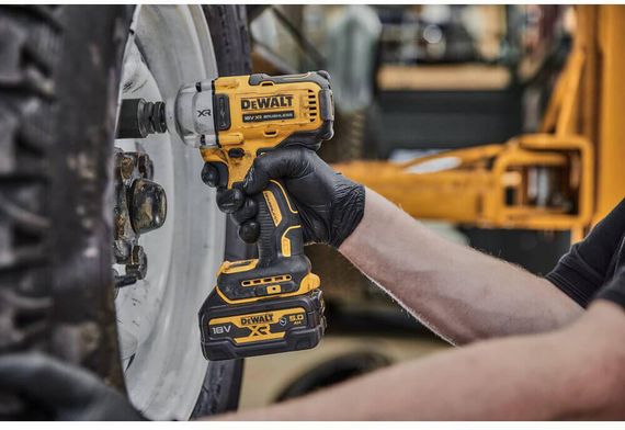 Гайковерт ударный аккумуляторный бесщёточный 1084Нм DeWALT DCF891P2G | Зображення 9