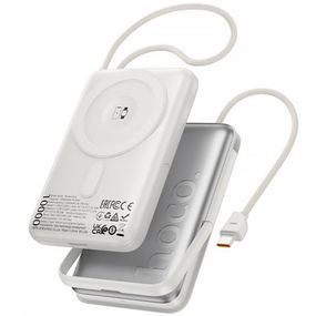 Портативний ЗП Power Bank Hoco Q43 Clever dual PD20W з БЗП Type-C 10000 mAh Silver