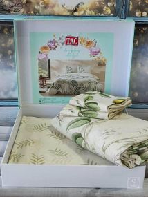 Постільна білизна Tac Lianna Ранфорс Євро розмір