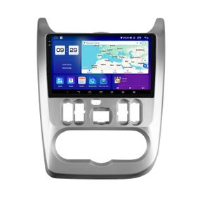 Штатна магнітола серії Mekede M200S 2K під Renault Logan 1 Sandero Lada Lergus largus Dacia 2010-2015 9 дюймів