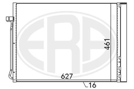 Радіатор Кондиціонера BMW Х5 Е70 2006- \ BMW Х5 F15, F85 2013- \ BMW Х6 E71, E72 \ F16, F86 | Зображення 1