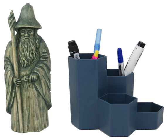 Авторська статуетка з дерева ручної роботи Гендальф із Володаря Перснів | Зображення 9