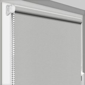 Рулонна штора Rolets Соломка 1-1990-450 45x170 см відкритого типу Сіра