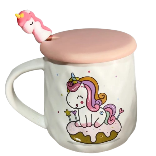 Чашка Baby Unicorn 400 мл з кришкою і ложкою 20623 S&T | Зображення 4