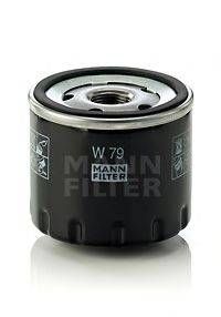 Фільтр масляний двигуна RENAULT DUSTER, LOGAN, SCENIC I, II, III 1.5 DCI 10- (вир-во MANN) MANN-FILTER W79 на RENAULT MEGANE III купе (DZ0/1_)