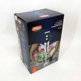 Побутовий потужний подрібнювач продуктів, Блендер занурювальний електричний, Блендер міксер смузі BZ-64