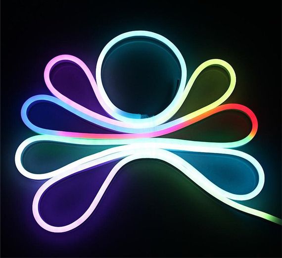Світлодіодний неон PROLUM™ 10x20, IP68, 24V, Series "FT", RGB Pixel Full Color, PRO | Зображення 5
