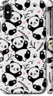 Чохол на iPhone X Панди "4318m-1050-2448"