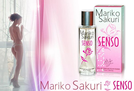 Парфуми з феромонами - Aurora Mariko Sakuri Senso Women, 50 мл Sex Aura | Зображення 2