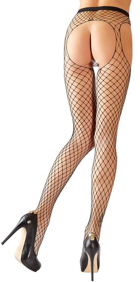 Колготки - 2530155 Cottelli Collection Sex Tights S-L | Зображення 3