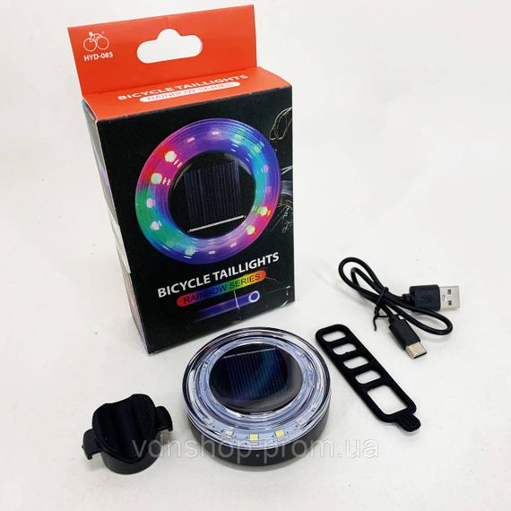 Велоліхтар задній на багажник, Мигалка задня на акумуляторі для велосипеда, Ліхтар для нічної їзди TR-62 | Зображення 4