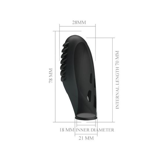 Вібратор PRETTY LOVE GILO 18mm Fingering Sex Aura | Зображення 7