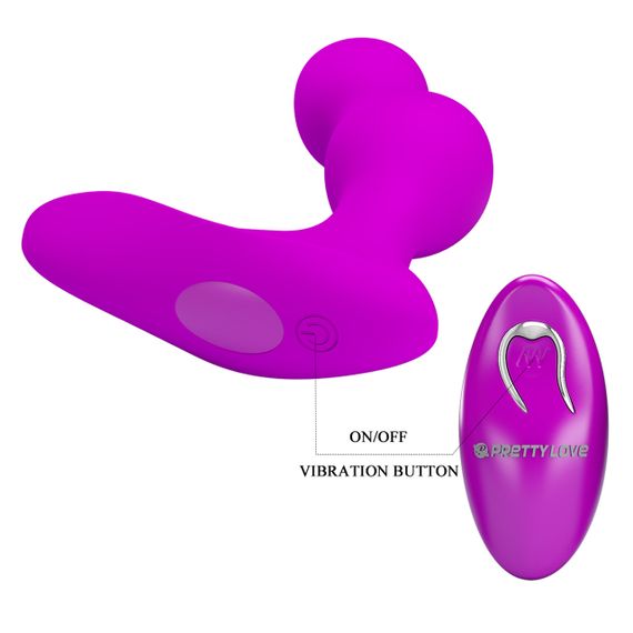 Масажер простати - Pretty Love Terrance Anal Vibrator Massager Purple sexstyle | Зображення 6