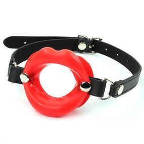 БДСМ Кляп-розширювач Губи Універсальний. Червоний 5425-1