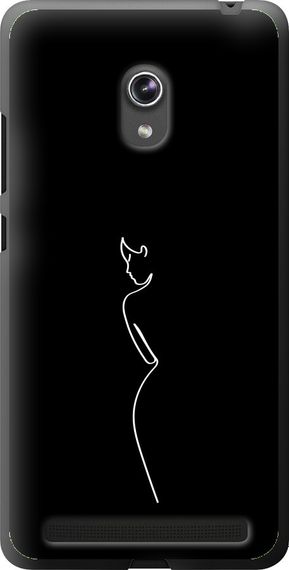 Чехол на Asus ZenFone 6 A600CG Силуэт1 "4590u-143-17620"