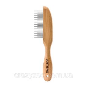 Гребінець для собак і котів Artero Tango Nature Collection з зубами, що обертаються 22x5.5 см P942