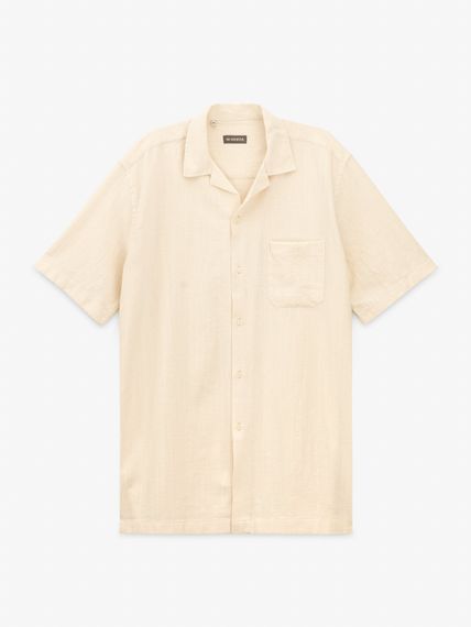 Сорочка однотонна чоловіча GENUA G01218-0005 3XL Бежевий shop (2000999634901)